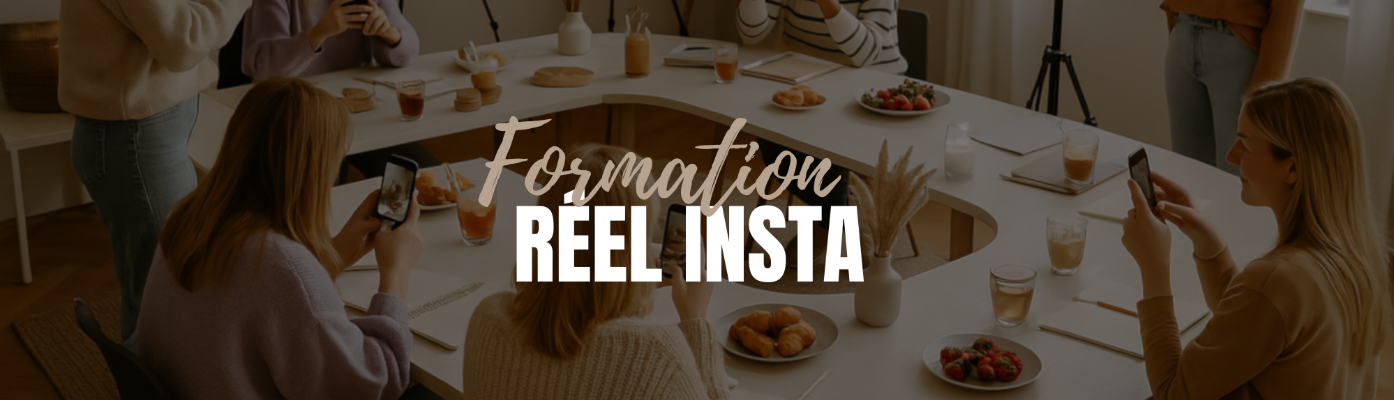 Formation réel instagram vidéo à Gerpinnes entre charleroi et namur proche de Nivelles et Mons