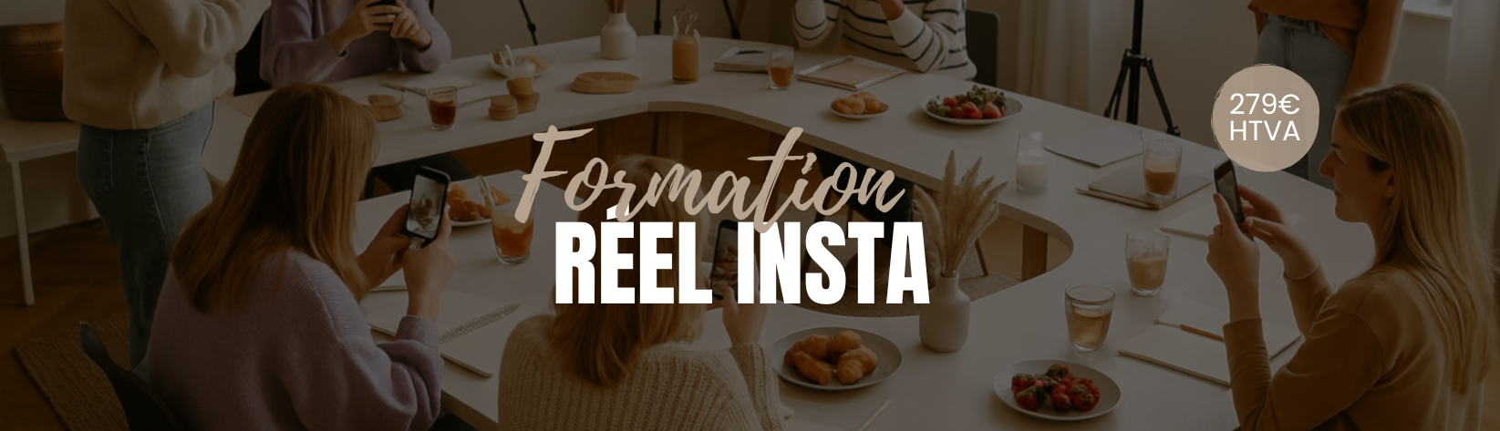 Formation réel instagram vidéo instagram profesionnel belgique